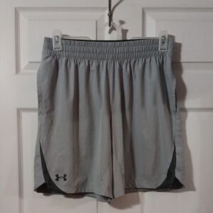 Under Armour Light Gray Training Shorts